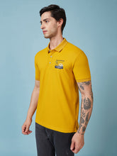 Men's Printed Polo Neck Half Sleeves T-shirts